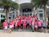 These ladies in pink walked for Breast Cancer in Ft. Myers. photo by Terry Kuta
